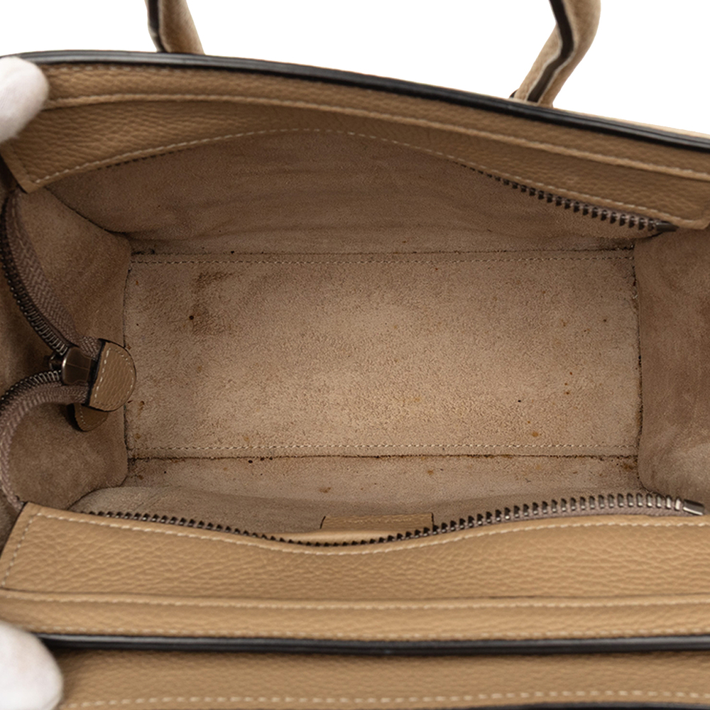 Pre-Loved Celine Nano Leather Luggage Tote - Picture 4 of 7